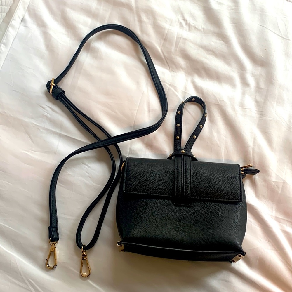 Black Purse wristlet and shoulder